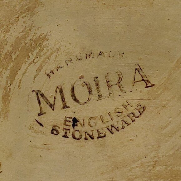 Vintage Moira Pottery England Heavy Stoneware Advertising Ashtray Ladies… - Picture 4 of 4